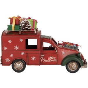 Décoration Voiture Rouge Clayre & Eef 26x11x17 cm