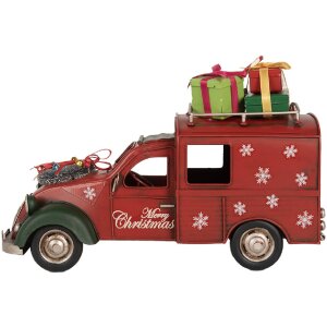 Décoration Voiture Rouge Clayre & Eef 26x11x17 cm