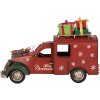 Décoration Voiture Rouge Clayre & Eef 26x11x17 cm