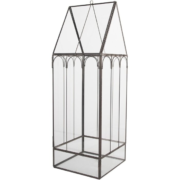 Clayre & Eef Mini Serre Décorative 15x15x45 cm