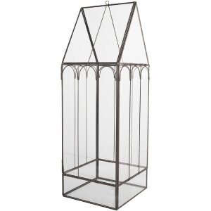 Clayre & Eef Mini Serre Décorative 15x15x45 cm