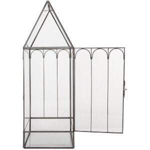Clayre & Eef Mini Serre Décorative 15x15x45 cm