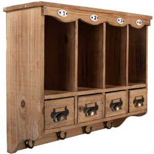 Armoire murale Clayre & Eef 5H0745 53x16x42 cm bois...
