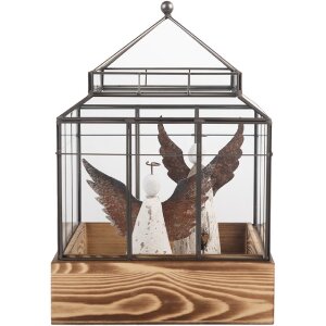 Clayre & Eef Mini Serre Décorative 21x32cm