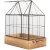 Clayre & Eef Mini Serre Décorative 26x17x32 cm