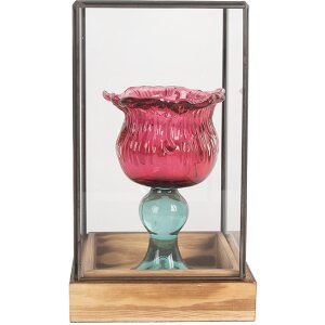 Clayre & Eef Mini Serre Décorative 14x14x24 cm