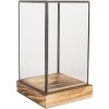 Clayre & Eef Mini Serre Décorative 14x14x24 cm