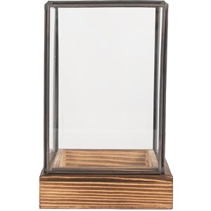 Clayre & Eef Mini Serre Décorative 12x12x19 cm