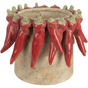 Pot de fleur Clayre & Eef Ø 21x17 cm...
