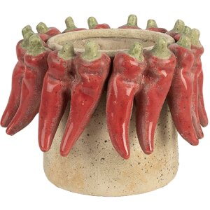 Pot de fleurs Clayre & Eef 6TE0579M Ø 17x13 cm...