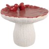 Clayre & Eef Champignon Décoratif 25x21 cm Blanc Rouge