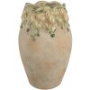 Clayre & Eef 6TE0582 Pot de fleurs terre cuite beige-jaune 18x27 cm