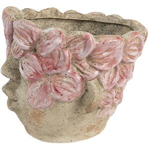 Clayre & Eef 6TE0583 Pot à Fleurs Terre Cuite...