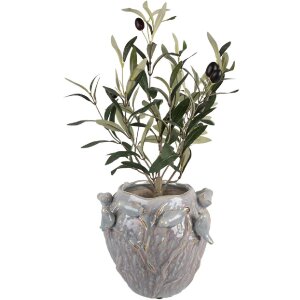 Clayre & Eef Pot à fleurs Terrakotta Ø 25x20 cm