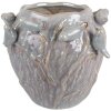 Clayre & Eef Pot à fleurs Terrakotta Ø 25x20 cm