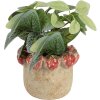 Pot de Fleurs Clayre & Eef Terrakotta Ø 15x11 cm