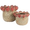 Pot de Fleurs Clayre & Eef Terrakotta Ø 15x11 cm