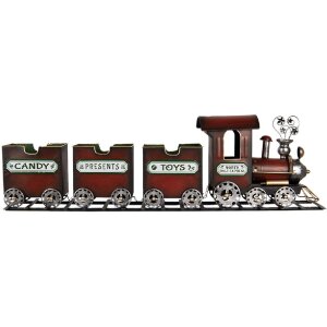 Décoration Train Vintage Clayre & Eef 95x19x28 cm
