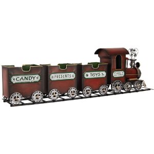 Décoration Train Vintage Clayre & Eef 95x19x28 cm