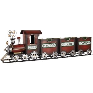 Décoration Train Vintage Clayre & Eef 95x19x28 cm