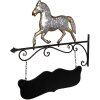 Panneau Décoratif Cheval Clayre & Eef 66x3x67 cm