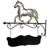 Panneau Décoratif Cheval Clayre & Eef 66x3x67 cm