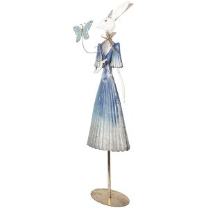 Clayre & Eef 5Y1350 Décoration Lapin 26x12x73 cm