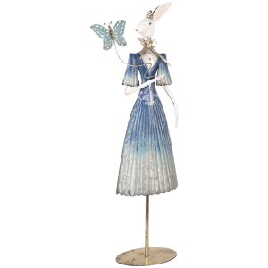 Clayre & Eef 5Y1350 Décoration Lapin 26x12x73 cm