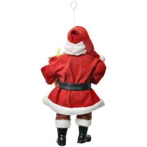 Clayre & Eef 66245 Décoration Suspendue Père Noël Rouge et Blanc