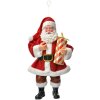 Clayre & Eef 66245 Décoration Suspendue Père Noël Rouge et Blanc