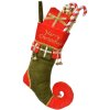 Chaussette de Noël Clayre & Eef 66252 Rot und Grün