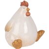Clayre & Eef Poulet Décoratif Beige & Brun 18x14x17 cm