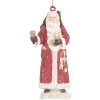 Clayre & Eef Décoration Suspension Père Noël 5x3x11 cm