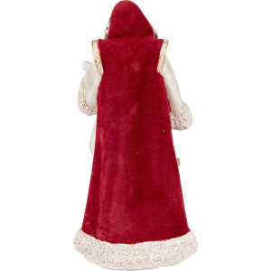 Décoration Père Noël Clayre & Eef 6PR5536 Beige Rouge 15x14x29 cm