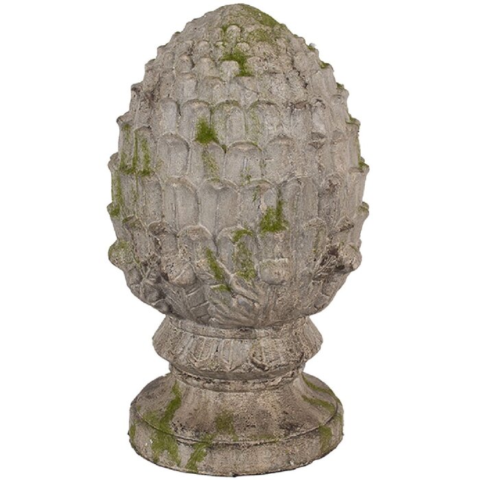Clayre & Eef 6PR5710 Cône de pin décoratif Ø 19x33 cm