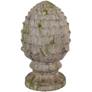 Clayre & Eef 6PR5710 Cône de pin décoratif Ø 19x33 cm