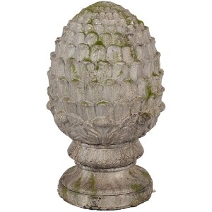 Clayre & Eef 6PR5710 Cône de pin décoratif Ø 19x33 cm