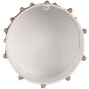 Clayre & Eef 6Y5806 Ensemble de 2 Tambours Décoratifs Ø 40x25 / Ø 26x17 cm