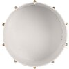 Clayre & Eef 6Y5806 Ensemble de 2 Tambours Décoratifs Ø 40x25 / Ø 26x17 cm