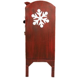 Boîte aux lettres Clayre & Eef 6Y5807 Rouge 27x21x53 cm