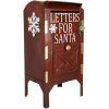 Boîte aux lettres Clayre & Eef 6Y5807 Rouge 27x21x53 cm