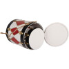 Ensemble de 2 Tambours Décoratifs Clayre & Eef Blanc-Noir
