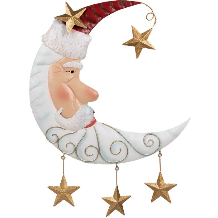 Décoration Murale Père Noël Clayre & Eef 6Y5810