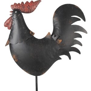 Décoration Coq Clayre & Eef 6Y5845 33x12x64 cm