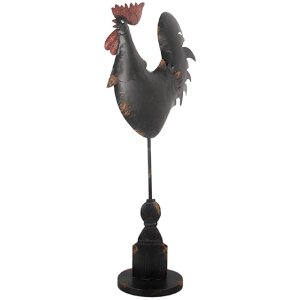 Décoration Coq Clayre & Eef 6Y5845 33x12x64 cm
