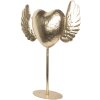 Coeur Décoratif Clayre & Eef 6Y5862 38x11x47 cm Or