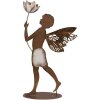Décoration Ange Clayre & Eef 6Y5959 Or & Marron
