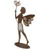 Décoration Ange Clayre & Eef 6Y5959 Or & Marron