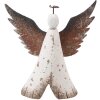 Clayre & Eef 6H2416M Ange Décoratif 14x4x15 cm