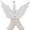 Clayre & Eef 6H2416M Ange Décoratif 14x4x15 cm